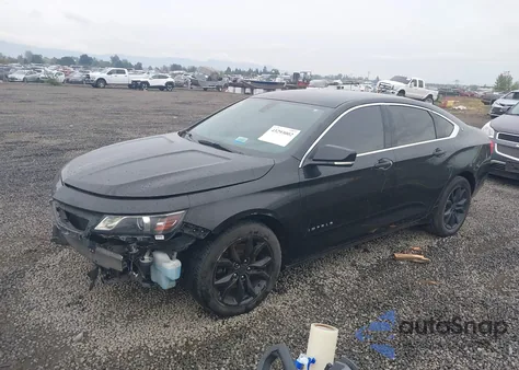 2017 Chevrolet Impala 1Lt из США, поврежденный, VIN 2G1105S35H9106298